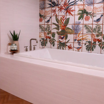 Tropical Master Bathroom Oasis