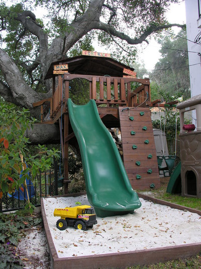 Spielplatz im Garten 17 spannende Ideen