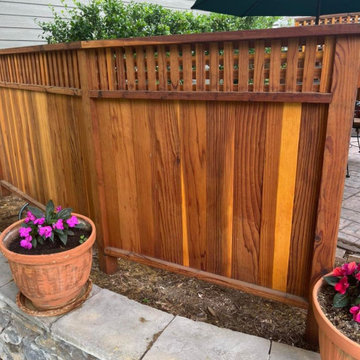 Wood Fence Installation