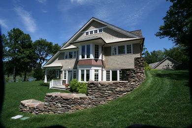 Example of a classic exterior home design in New York