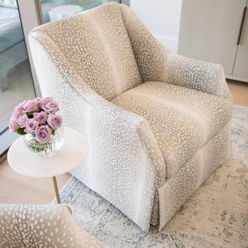 Legacy West High-Rise Condominium Transitional Furnishing