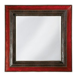 www.essentialsinside.com: la paz square framed wall mirror - Wall Mirrors