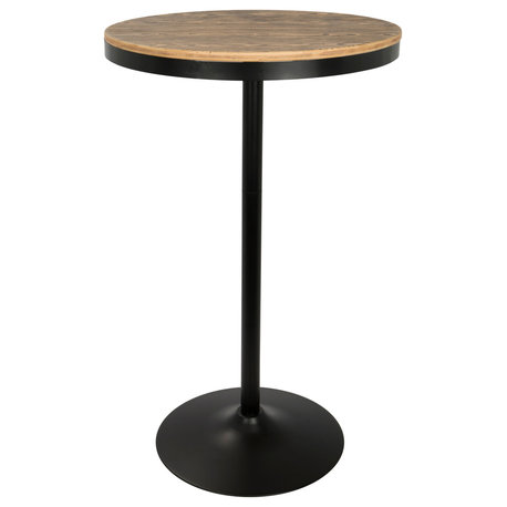 Lumisource Dakota Adjustable Bar or Dinette Table