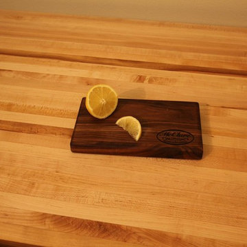 Walnut Butcher Block Bar Board
