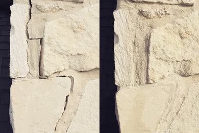 Cracks in mortar