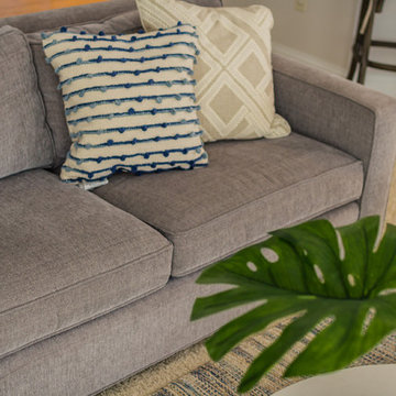 Family Room joined with a Play Room