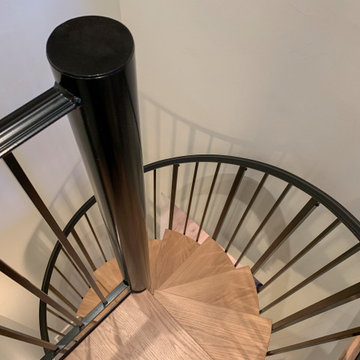 Project #62 | Metal & Wood Custom Spiral