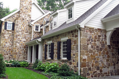 Elegant exterior home photo in Indianapolis