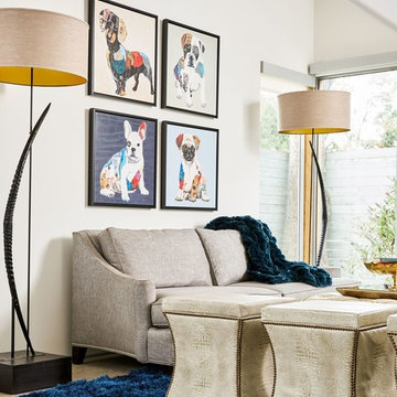 Avant-Garde Modern: Family Room
