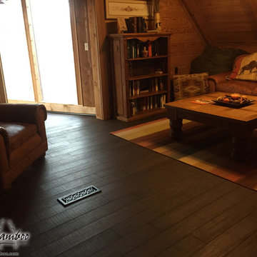Rustic Barnwood Flooring - Georgia Home