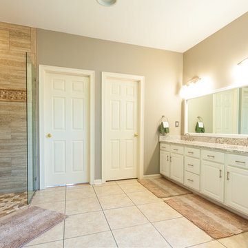 Travertine Bathroom & Shower