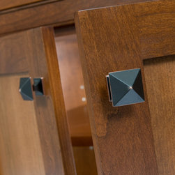 Custom Cherry Buffet - Cabinet And Drawer Knobs