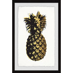 Marmont Hill Inc. - "Pineapple Golden" Framed Painting Print, 16"x24" - Top quality Giclee print on high resolution Archive Paper