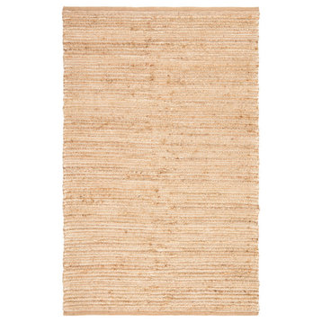 Jaipur Living Clifton Natural Solid Tan/White Area Rug, 9'x12'