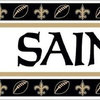 New Orleans Saints NFL Self Stick Wall Border