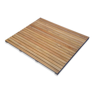 Teak Shower Mat 26 X 26, Teak Bath Mat