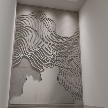 Grey Wave Wall Cladding - Stone Art By SKL