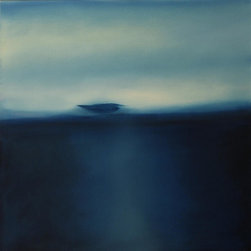 Indigo Reflection by Henny van den Wildenberg - Paintings