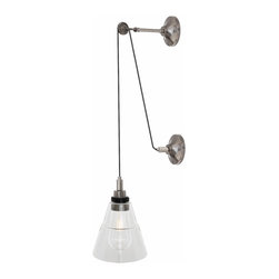 MONROE PULLEY WALL LIGHT IP65 - Bathroom Wall Lights
