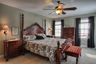 Example of a bedroom design in Other
