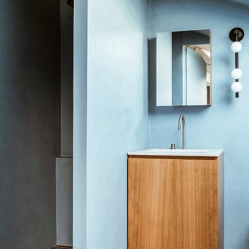 La Mansarda Azzurra | Camera e Bagno Contemporanei