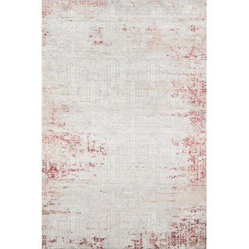 Momeni Genevieve Polyester Area Rug, Red, 1'10" X 2'10"