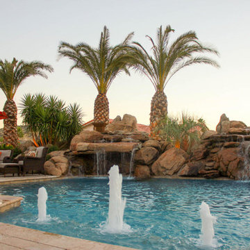 Custom Home with outdoor recreation area surpassing most resorts