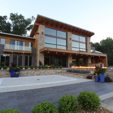 Modern Lake Front Estate