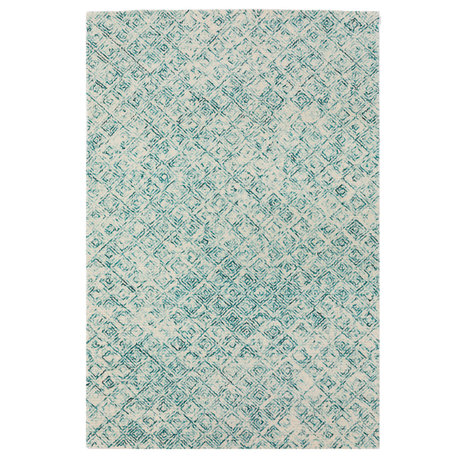 Dalyn Zoe ZZ1 Teal 2'6" x 10' Runner Rug