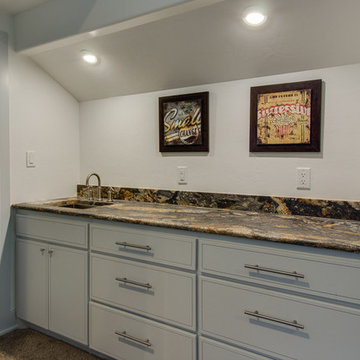 Upstairs Game Room Adjacent Sink Area and Storage