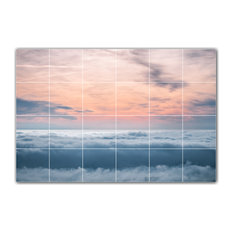 Clouds Ceramic Tile Wall Mural HZ500382-64M. 36" x 24"