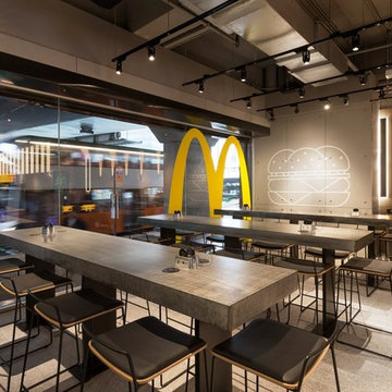 Nội thất cửa hàng McDonald ở HongKong