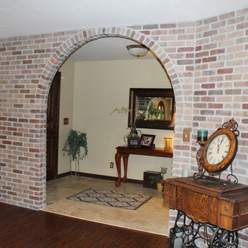 Old Mill Brick Arched Entry