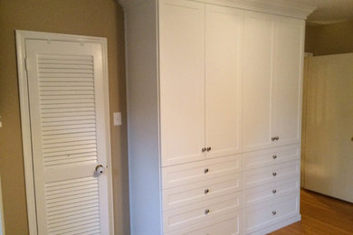 Inspiration for a transitional bedroom remodel in Philadelphia