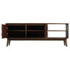 Fairview 57"Hex Inlay Media Console, Mango Wood