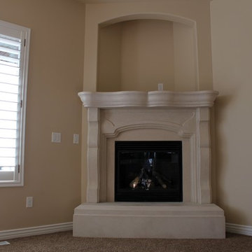 Jordan Heights - South Jordan, Utah - Becky Variant with Suspended Slab Garages