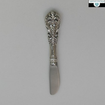 Reed & Barton Sterling Silver Francis I Butter Spreader, Hollow Handle