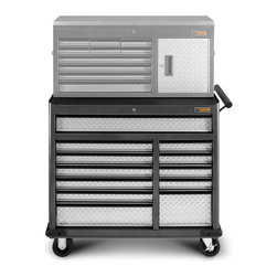Gladiator GarageWorks Premier Series 12-Drawer 41&rdquo; Roll-Away (GATR4112WG) - Products
