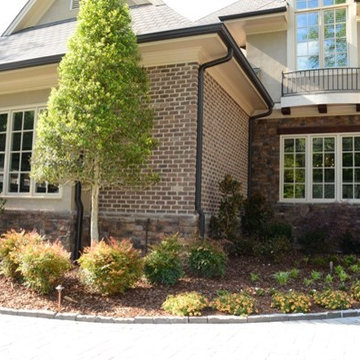 Front foundation landscape.