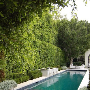 Klassisches Sportbecken in rechteckiger Form in Los Angeles