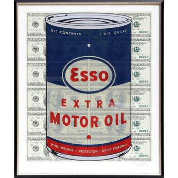 Steven Gagnon "Esso Oil Can" Serigraph