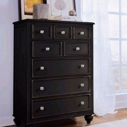 American Drew 919-215 Drawers Chest Camden - Black - Products