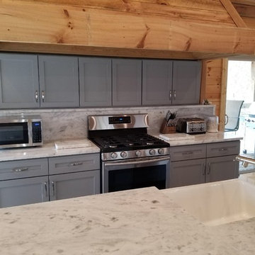 Asheville Cabin Kitchen Design