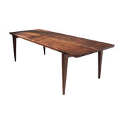 Oslo Dining Table, Oregon Walnut, 84"x36"