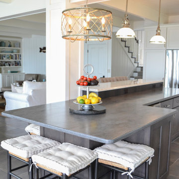Lake Home Remodel - Crystal Cabinets by Western Products