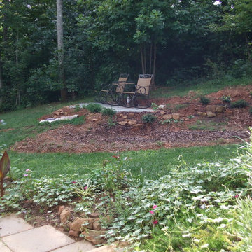 Small Terrace over Raingarden