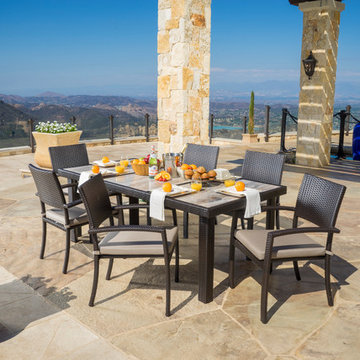 Portofino™ Casual 7pc Dining Set - Taupe Mist