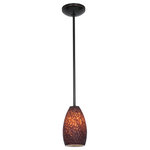 Access Lighting - Champagne LED Rod Pendant, Oil Rubbed Bronze, Brown Stone - Access Lighting is a contemporary lighting brand in the home-furnishings marketplace.  Access brings modern designs paired with cutting-edge technology. We curate the latest designs and trends worldwide, making contemporary lighting accessible to those with a passion for modern lighting.