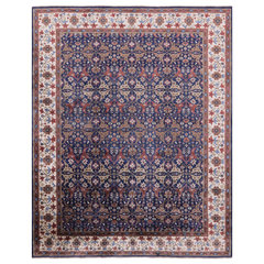 9' 9 x 13' 10 Persian Handmade Silk Area Rug - Q4203 by Manhattan Rugs