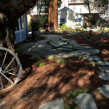 Playful, Secluded Shade Garden & Fairytale Pond
